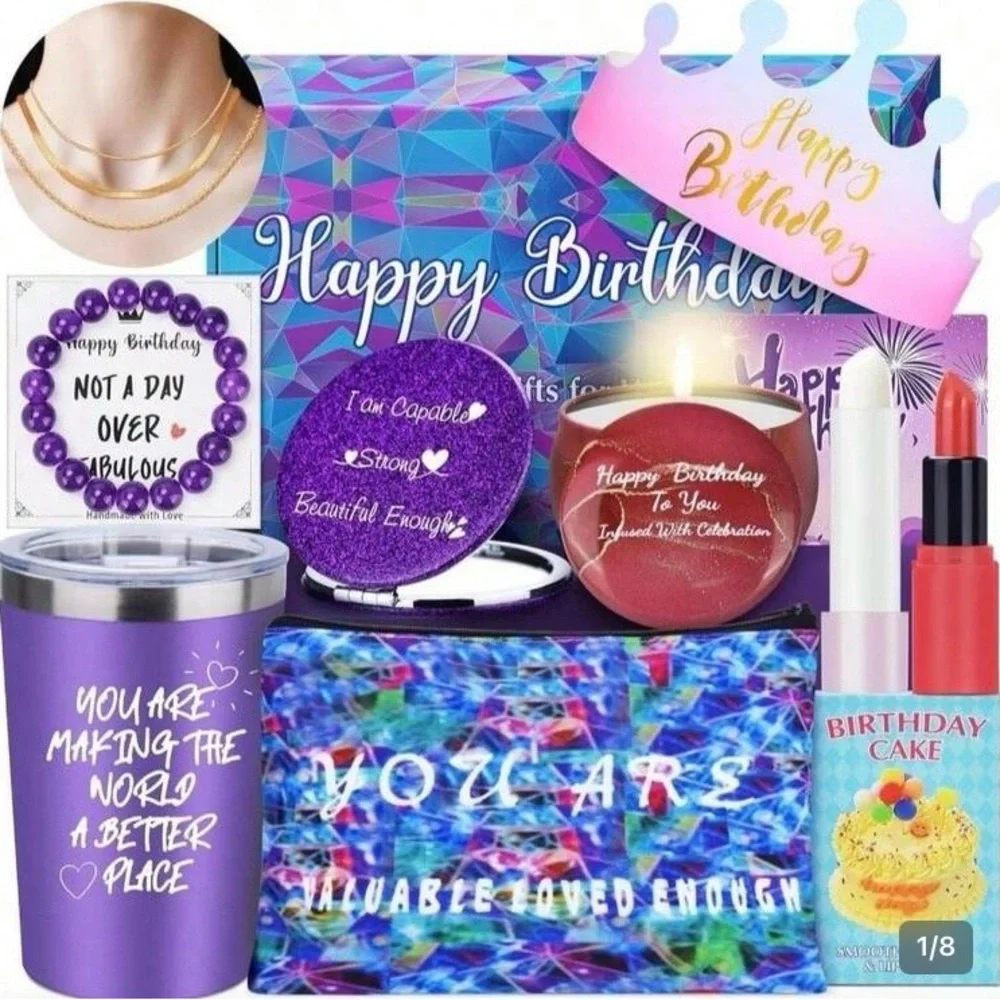 GEBEATY Birthday Gifts For Women’s 40th Birthday. SEALED PACKAGE